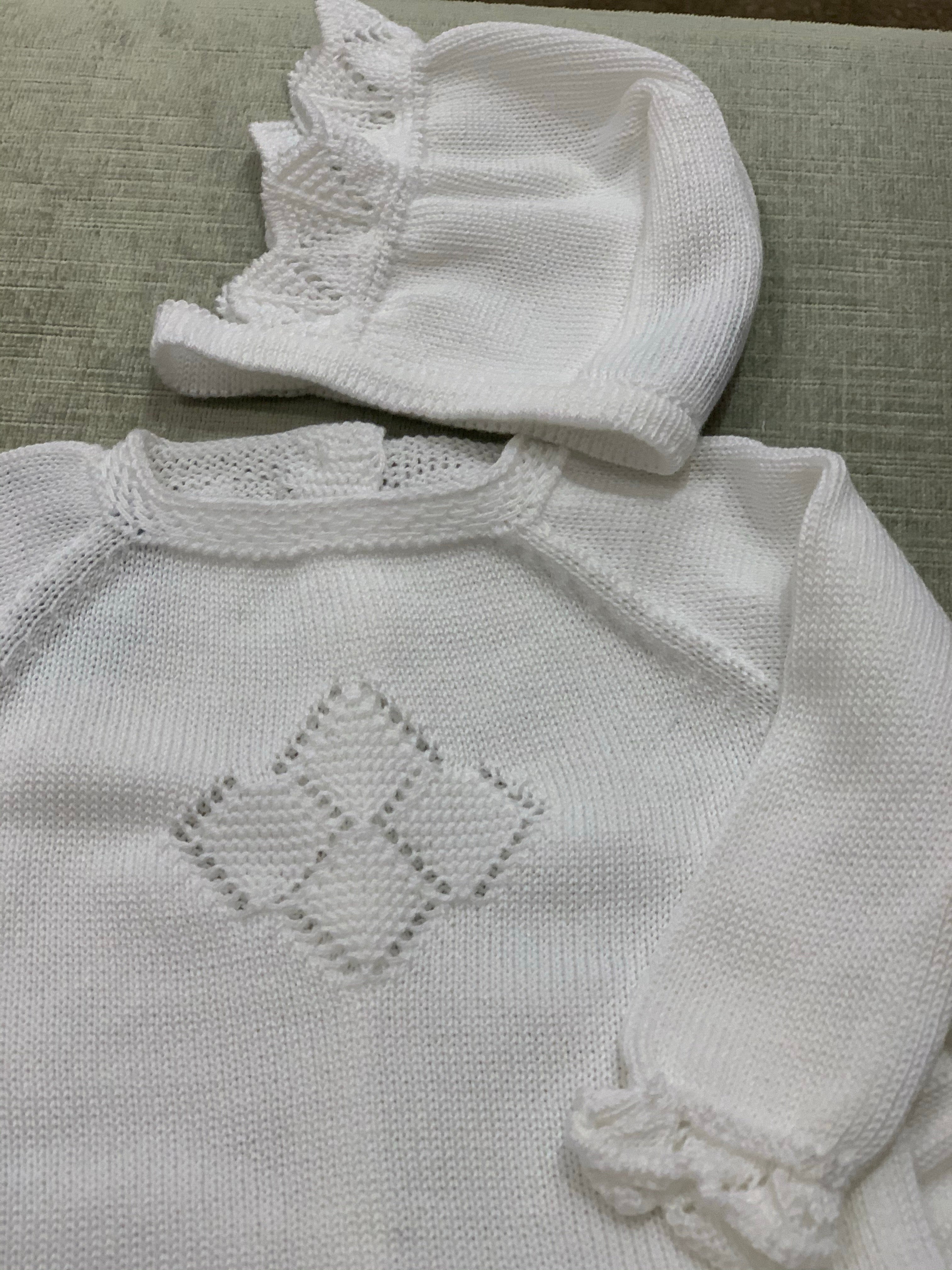 Juliana Knit White Set